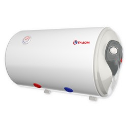 Бойлер Елдом 80 л, 3 kW, хоризонтален, емайлиран, ел. изводи отдясно, тръби отдолу - WH08046BR