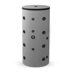 Буферни съдове Елдом 1000л , неемайлирани, с една серпентина BCS 1000F