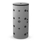 Буферни съдове Елдом 1000л , неемайлирани, с две серпентини BCS2 1000F