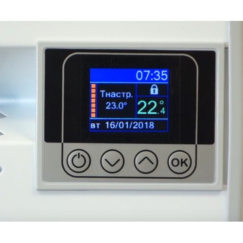Стенен конвектор Елдом 1500 W . с Wi-Fi управление RH01W15W-W - Вентилаторни конвектори Стенен конвектор Елдом 1500 W . с Wi-Fi управление RH01W15W-W - Стенен конвектор Елдом 1500 W . с Wi-Fi управление RH01W15W-W